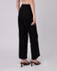 Black Trousers Side Buttons