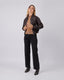 Graphite Straight-Leg Pants