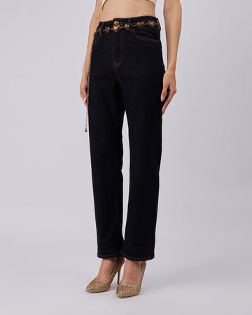 Blue Pants With Hearts