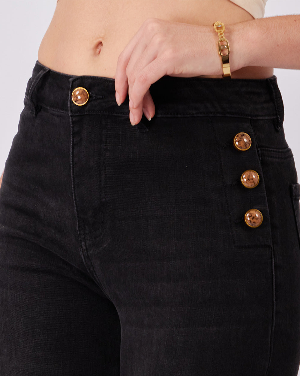 Graphite Denim Pants