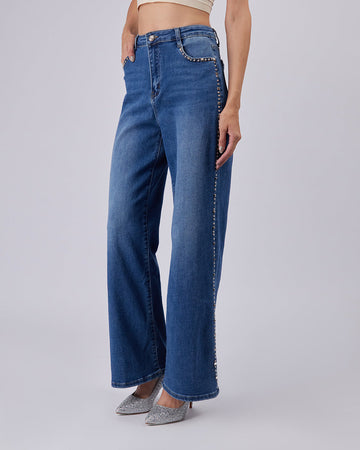 Blue Denim Pants