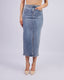 Light Blue Shine Skirt
