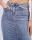 Light Blue Shine Skirt