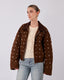 Sand Suede Bomber Jacket