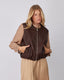 Chocolate Vest Elastic Waist
