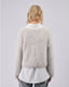 Gray Angora Sweater