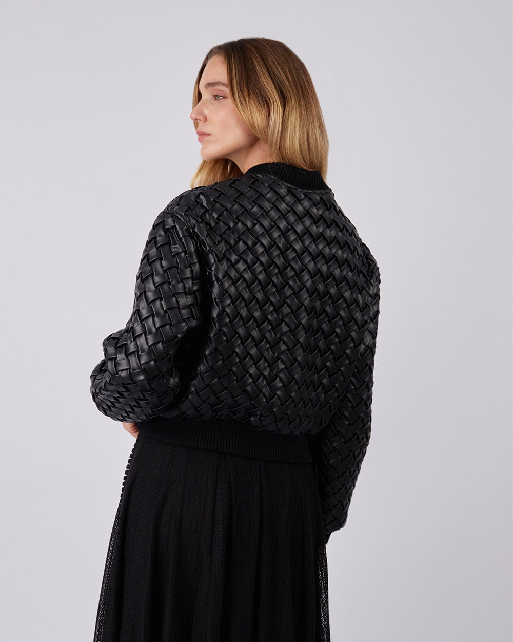 Black Braided Jacket