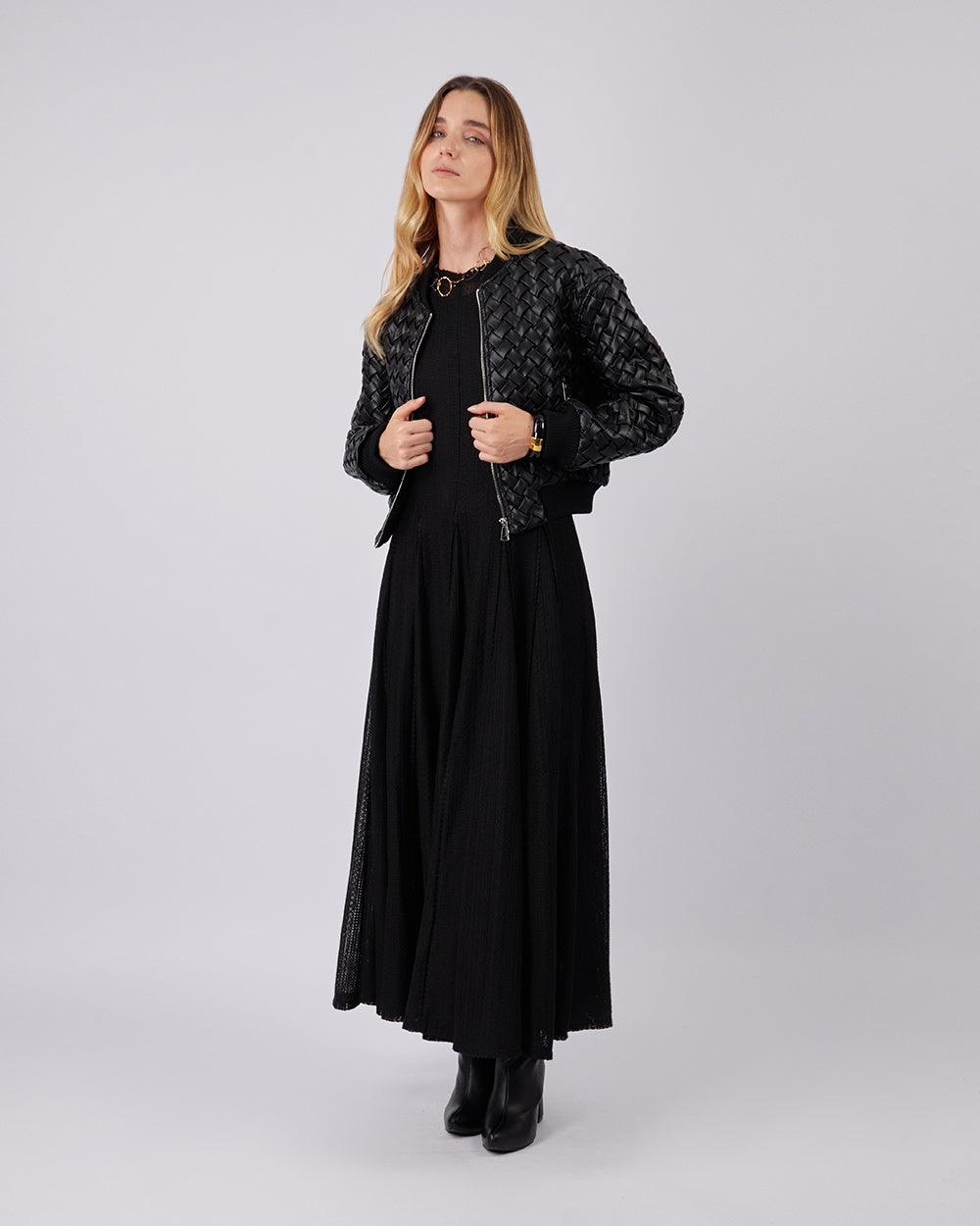 Black Braided Jacket