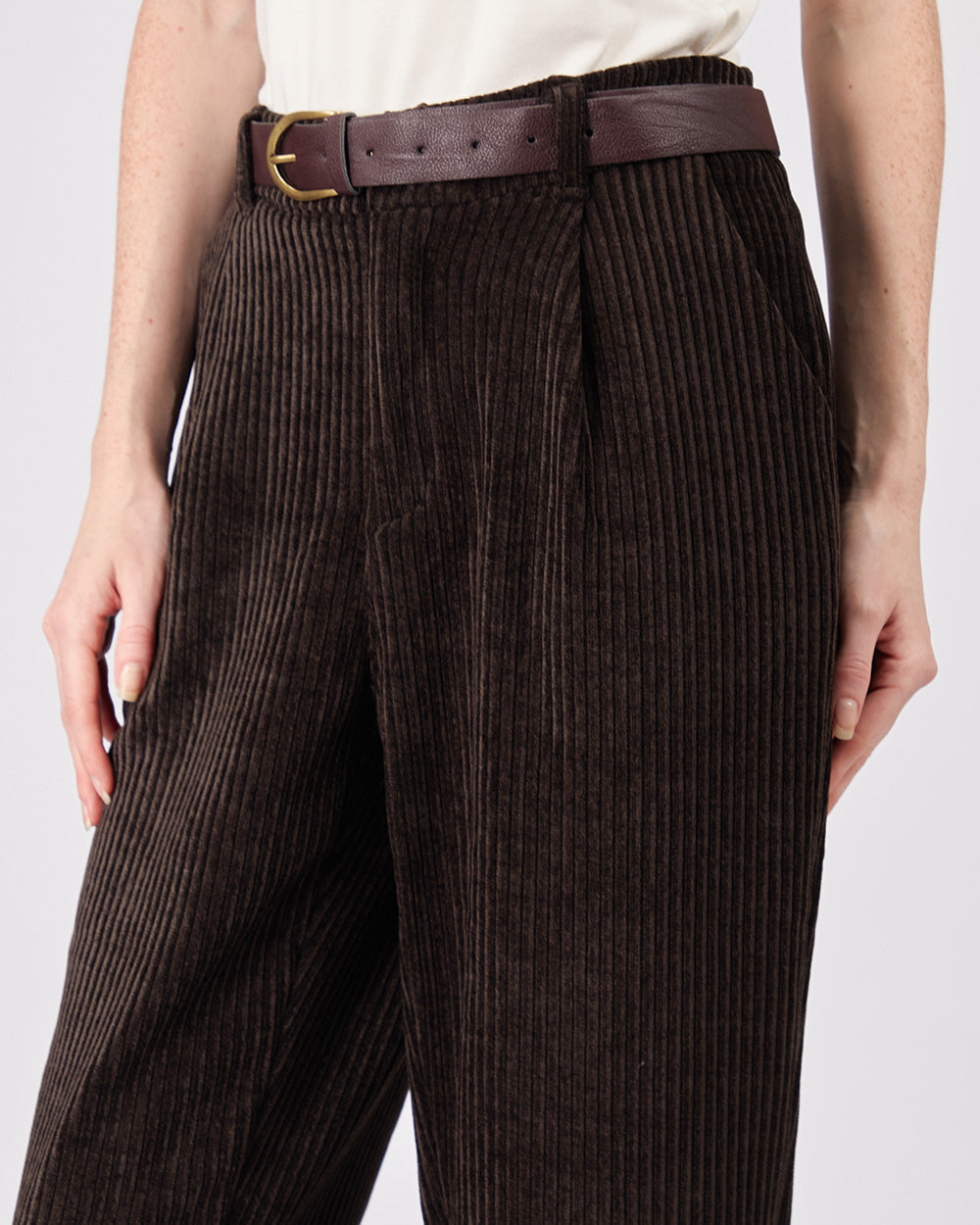 Brown Corduroy Pants