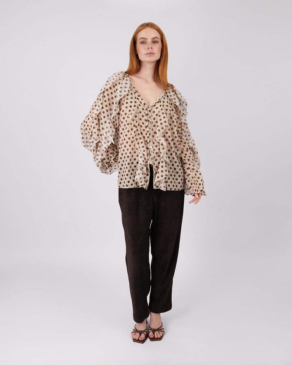 Brown Corduroy Pants