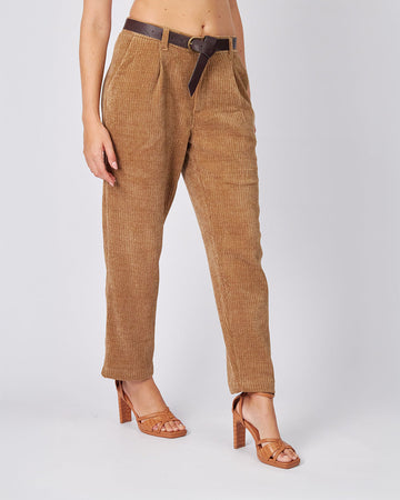 Camel Corduroy Pants