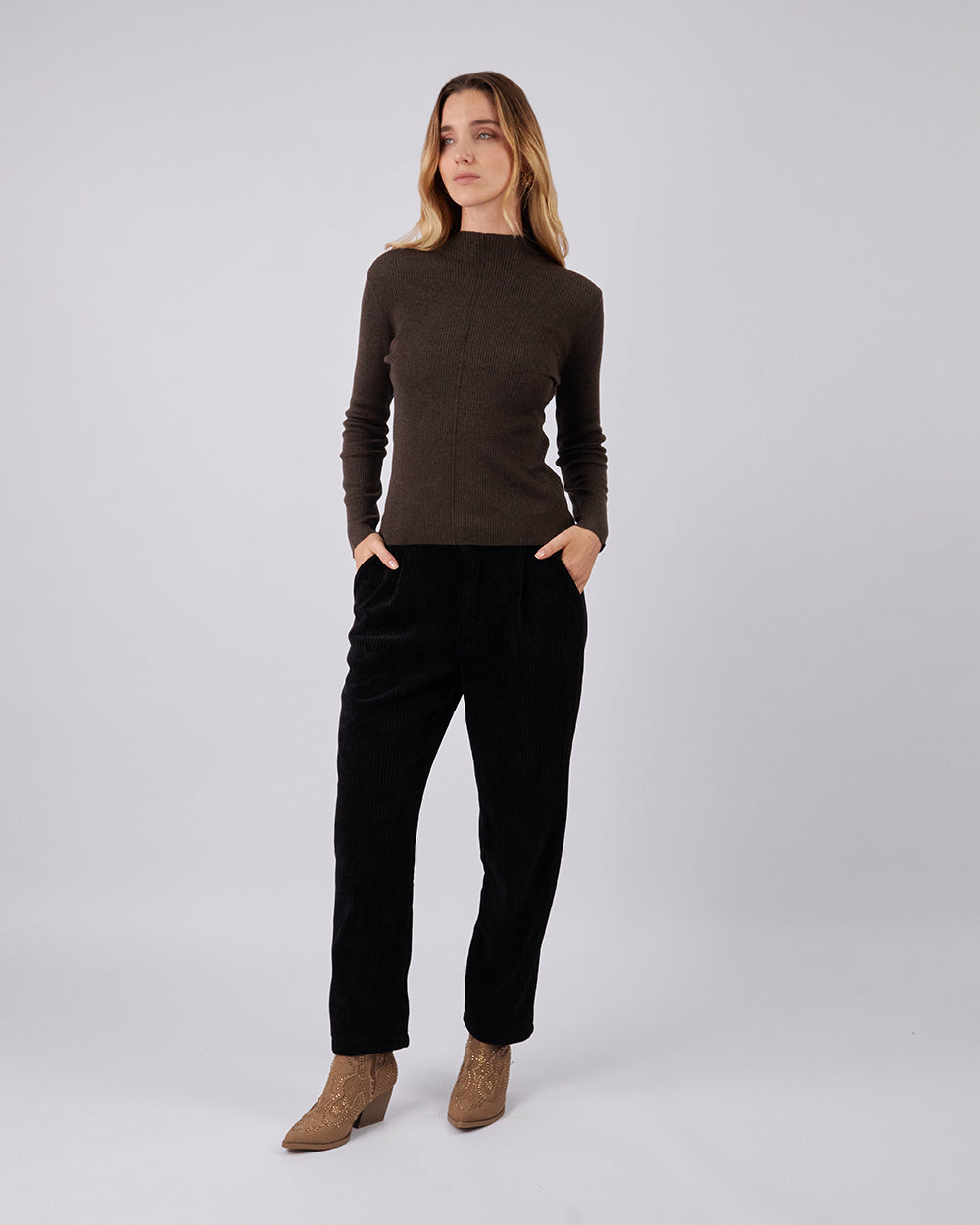 Black Corduroy Pants