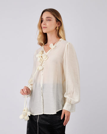 Butter Cream Blouse