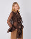 Chocolate Lace Shirt Sparkle