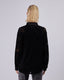 Black Floral Blouse
