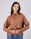 Camel Lace Shirt