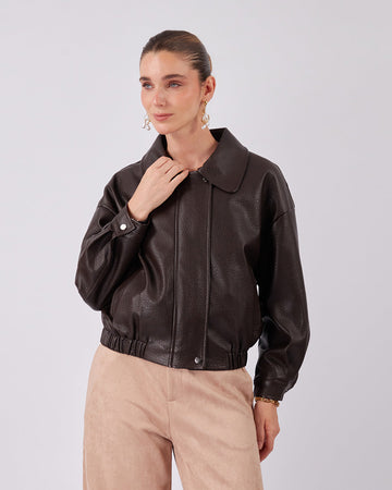 Brown Bomber Jacket