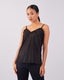 Black Pleated Cami