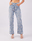 Light Blue Floral Pant