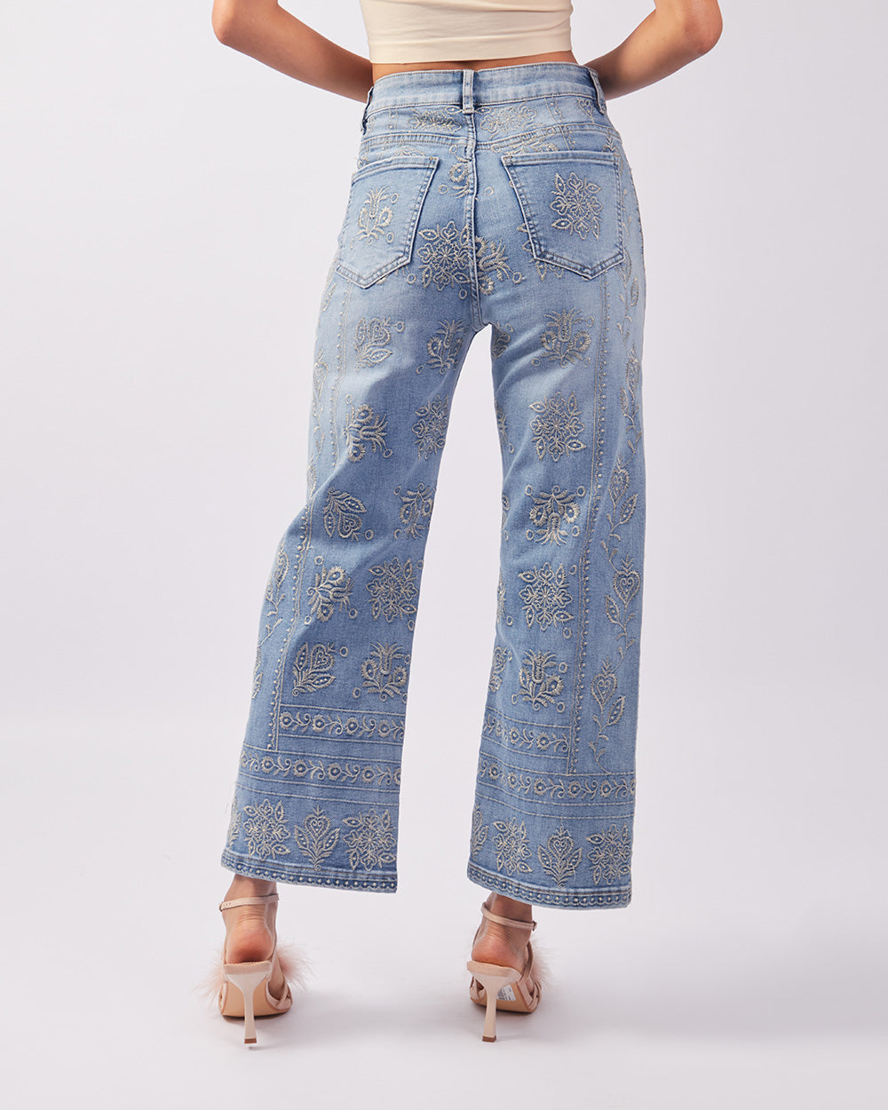 Light Blue Golden Denim