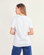 White perfume graphic tee