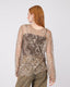Taupe Lace Blouse