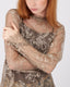 Taupe Lace Blouse