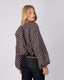 Brown Blouse Polka Dots