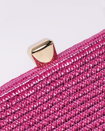 Fuchsia night clutch