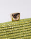 Green night clutch
