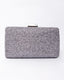 Silver night clutch