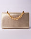 Gold night clutch