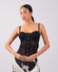 Black Bustier Top