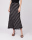 Brown Skirt With Polka Dots