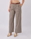 Beige Wide-Leg Pant