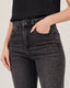Black Sparkle Straight Denim