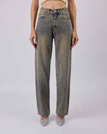 Blue Denim Pants Lumière