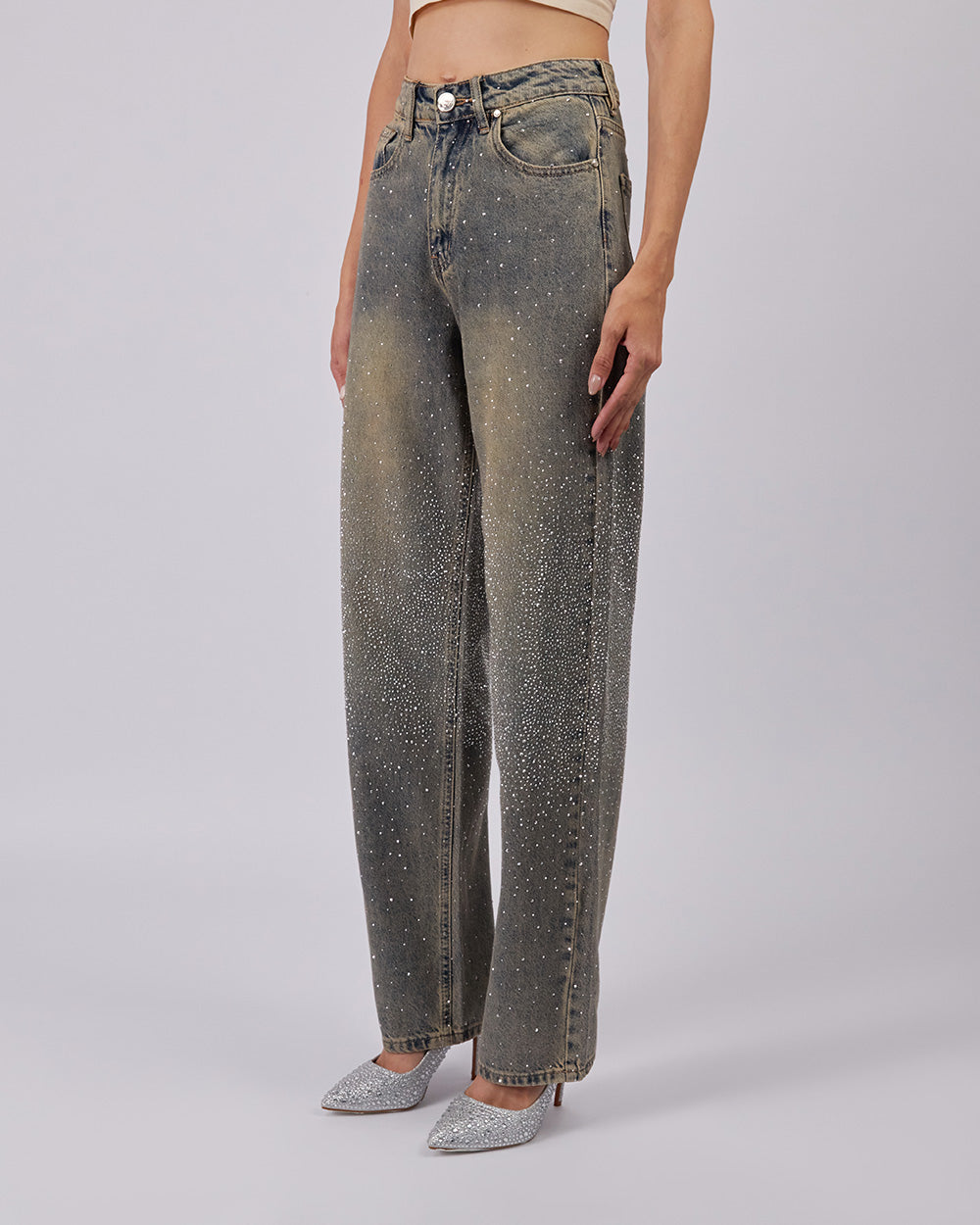 Blue Denim Pants Lumière