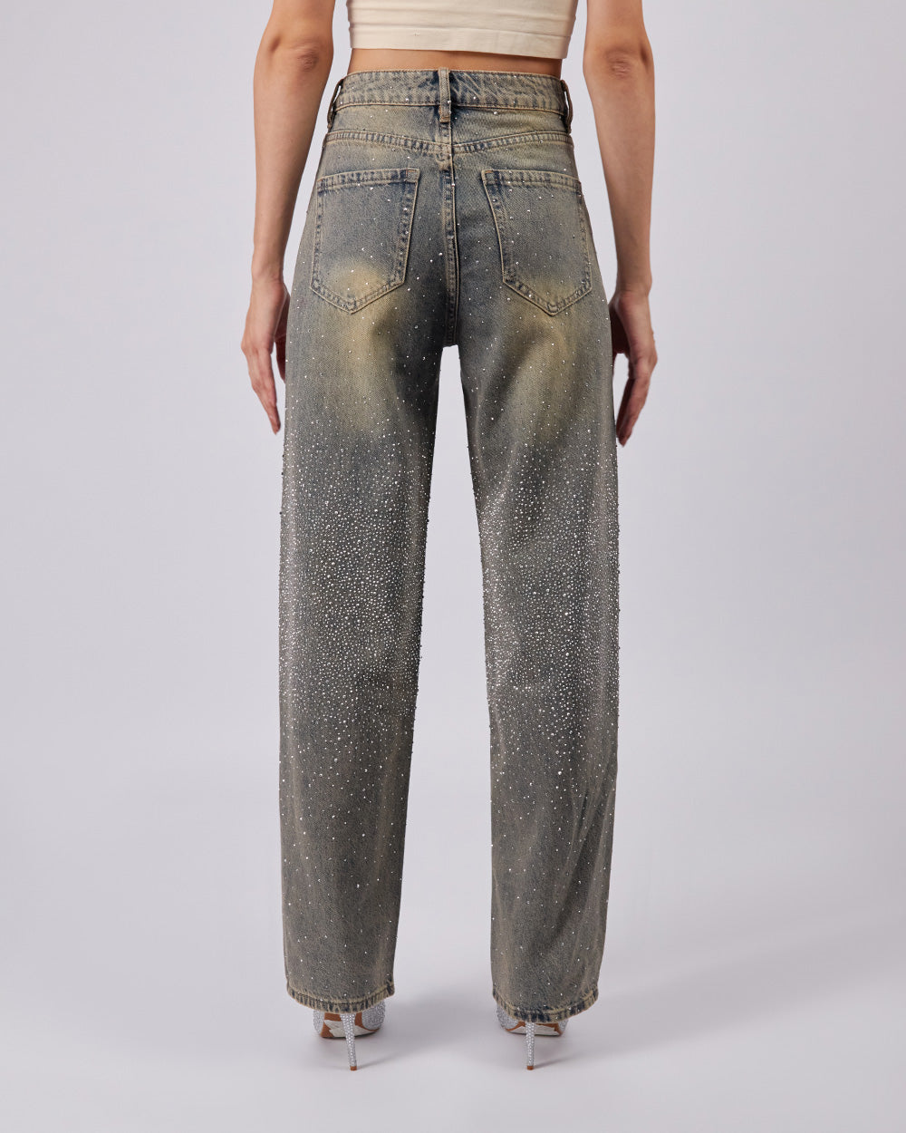 Blue Denim Pants Lumière