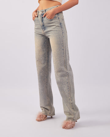 Light Blue Vintage Pant