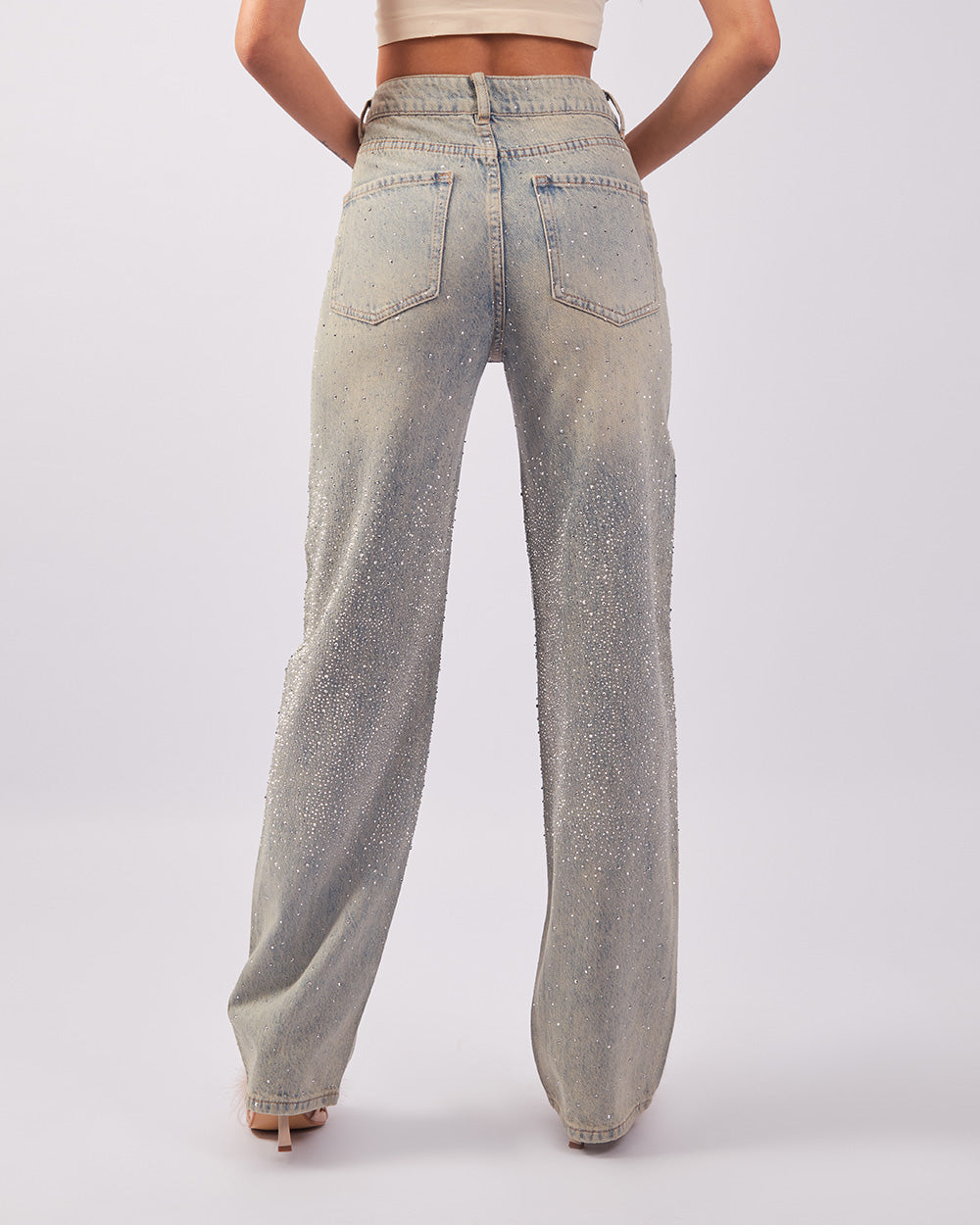 Light Blue Vintage Pant