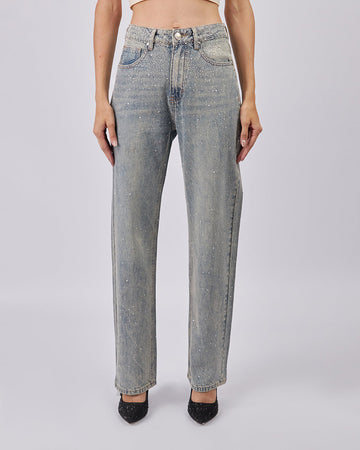 Sky Denim Pants