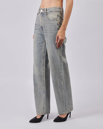 Sky Denim Pants