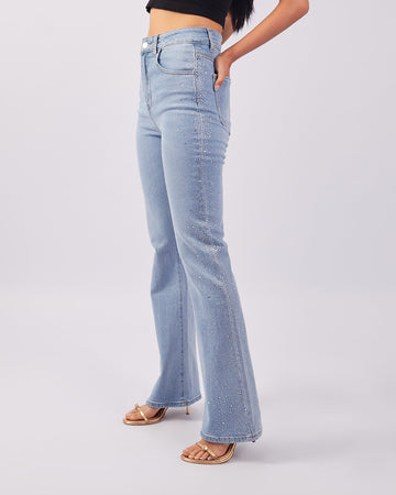 Sky Crystal Pants