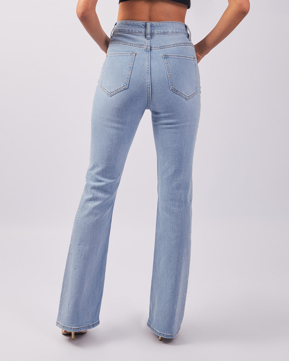 Sky Crystal Pants