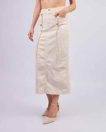 Cream Hanami Skirt
