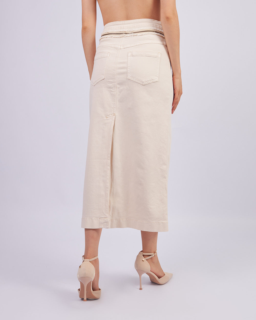 Cream Hanami Skirt