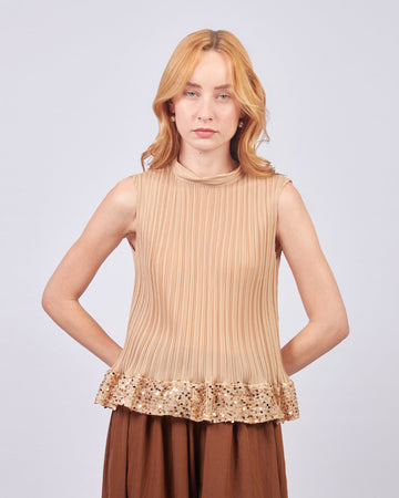Beige Top Akari