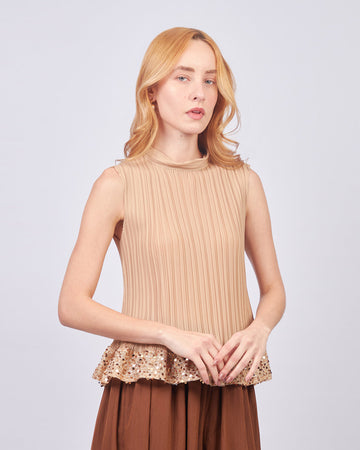 Beige Top Akari