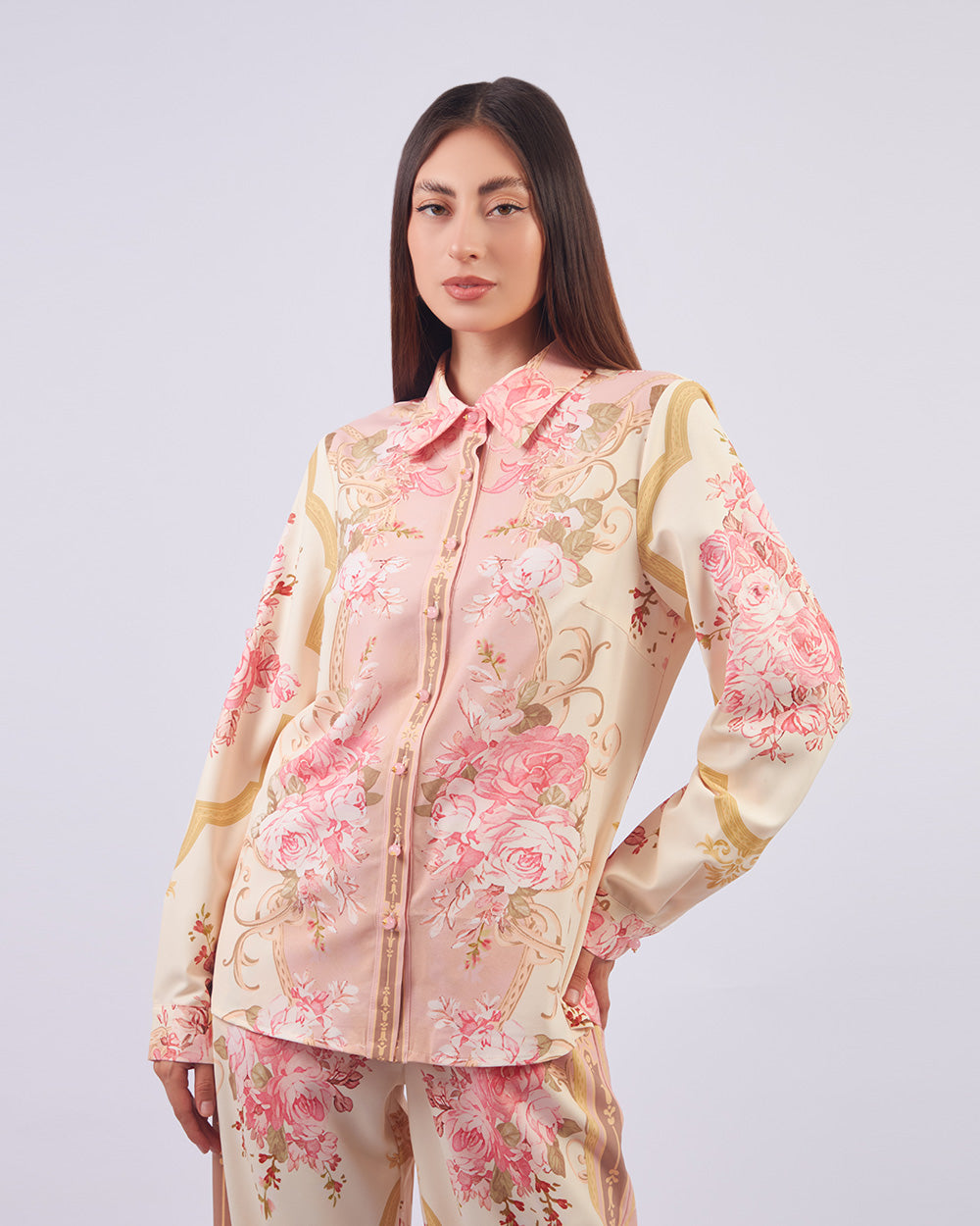 Beige Hanami Shirt